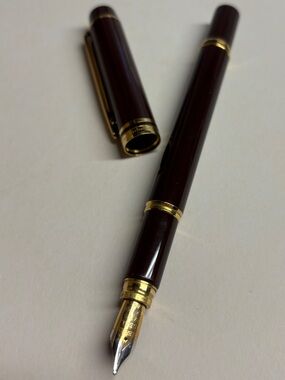 Vintage Waterman Le Man 200 IDEAL Fountain Pen 18K Gold Nib